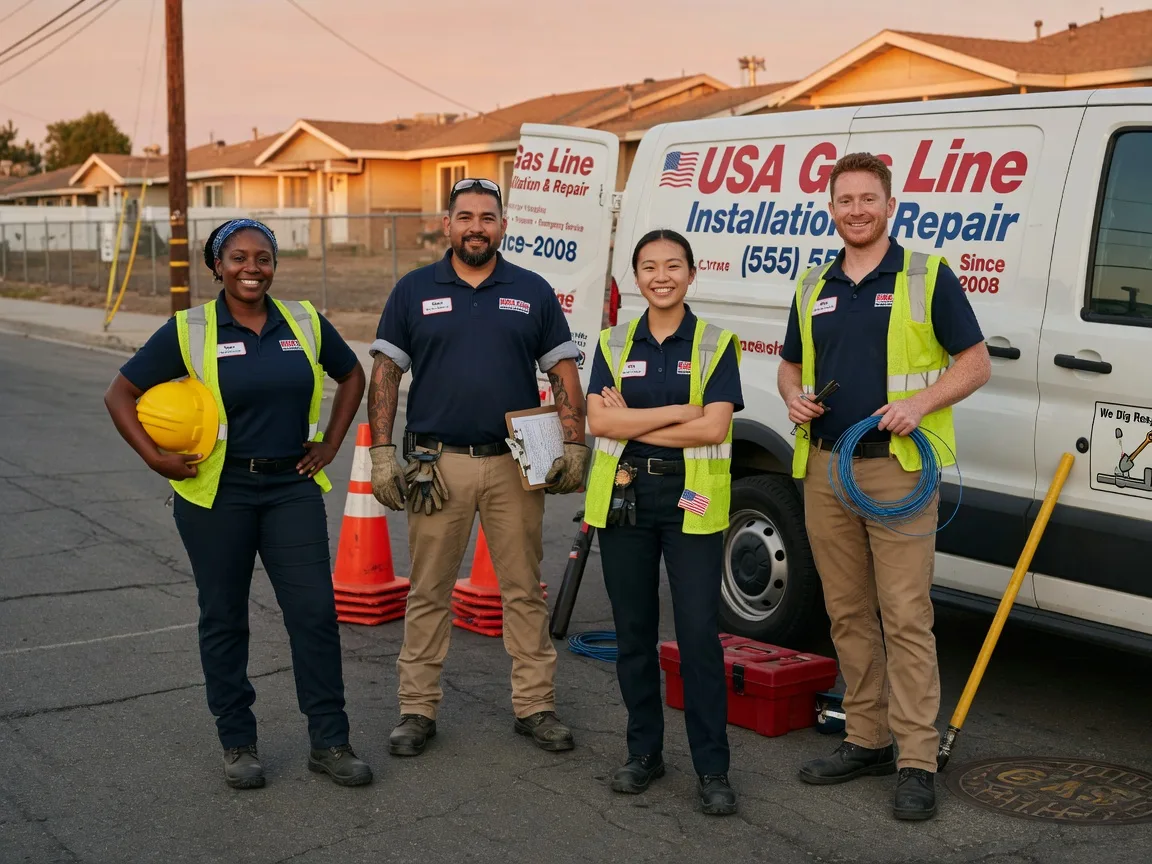 Gas Line Installation company in Bejou, MN